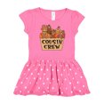 thumbnail image 1 of Inktastic Cousin Crew Cute Turkey Family Gift Baby Girl Dress, 1 of 4