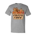 thumbnail image 1 of Inktastic Cousin Crew Cute Turkey Family T-Shirt, 1 of 5