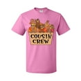 thumbnail image 1 of Inktastic Cousin Crew Cute Turkey Family T-Shirt, 1 of 5