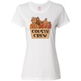 thumbnail image 1 of Inktastic Cousin Crew Cute Turkey Family Women's T-Shirt, 1 of 5