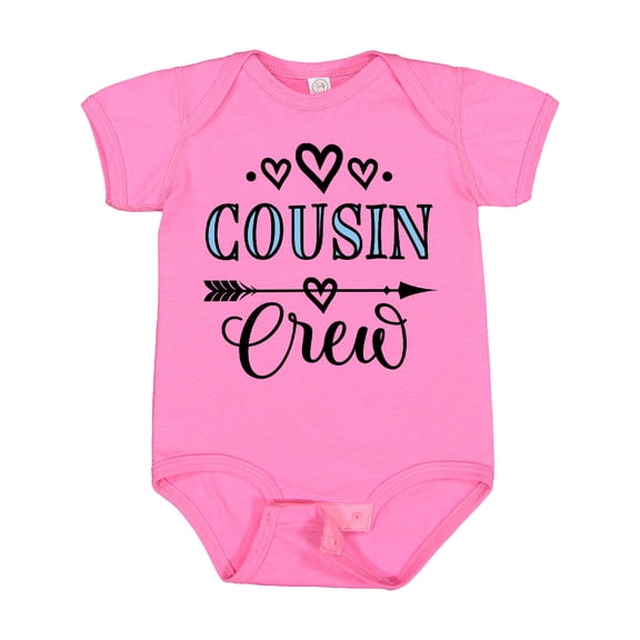Inktastic Cousin Crew Girls Baby Bodysuit