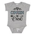thumbnail image 1 of Inktastic Cousin Crew Girls Baby Bodysuit, 1 of 5