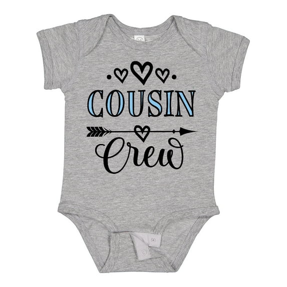 Inktastic Cousin Crew Girls Baby Bodysuit
