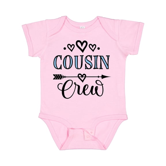 Inktastic Cousin Crew Girls Baby Bodysuit