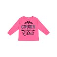 thumbnail image 1 of Inktastic Cousin Crew Girls Long Sleeve Toddler T-Shirt, 1 of 5