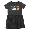 thumbnail image 1 of Inktastic Cousin Crew Girls Toddler Dress, 1 of 5