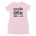 thumbnail image 1 of Inktastic Cousin Crew Girls Toddler Dress, 1 of 5