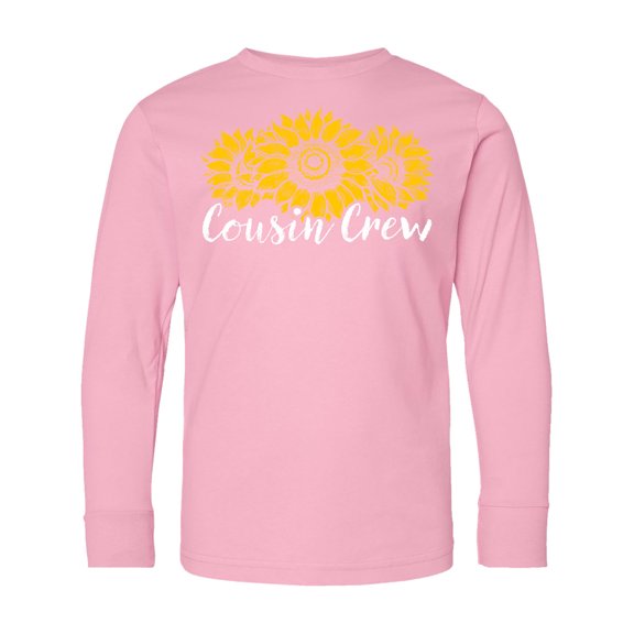Inktastic Cousin Crew Long Sleeve Youth T-Shirt
