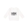 thumbnail image 1 of Inktastic Cousin Crew Toddler Sweatshirt, 1 of 4