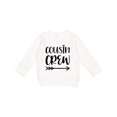 thumbnail image 1 of Inktastic Cousin Crew Toddler Sweatshirt, 1 of 4