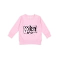 thumbnail image 1 of Inktastic Cousin Crew Toddler Sweatshirt, 1 of 4
