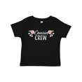 thumbnail image 1 of Inktastic Cousin Crew with Flowers Girls Toddler T-Shirt, 1 of 5