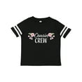 thumbnail image 1 of Inktastic Cousin Crew with Flowers Girls Toddler T-Shirt, 1 of 5