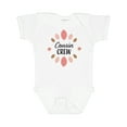 thumbnail image 1 of Inktastic Cousin Crew with Pink Flowers Girls Baby Bodysuit, 1 of 5