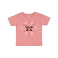 thumbnail image 1 of Inktastic Cousin Crew with Pink Flowers Girls Baby T-Shirt, 1 of 5