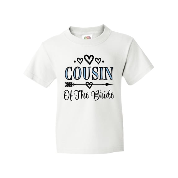 Inktastic Cousin Of The Bride Wedding Youth T-Shirt