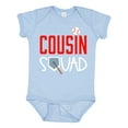 thumbnail image 1 of Inktastic Cousin Squad Baseball and Bat Boys or Girls Baby Bodysuit, 1 of 5