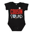 thumbnail image 1 of Inktastic Cousin Squad Baseball and Bat Boys or Girls Baby Bodysuit, 1 of 5