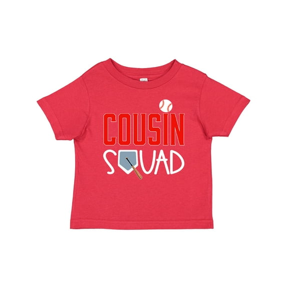 Inktastic Cousin Squad Baseball and Bat Boys or Girls Baby T-Shirt