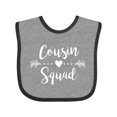 thumbnail image 1 of Inktastic Cousin Squad Boys or Girls Baby Bib, 1 of 4