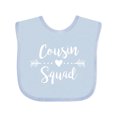 thumbnail image 1 of Inktastic Cousin Squad Boys or Girls Baby Bib, 1 of 4