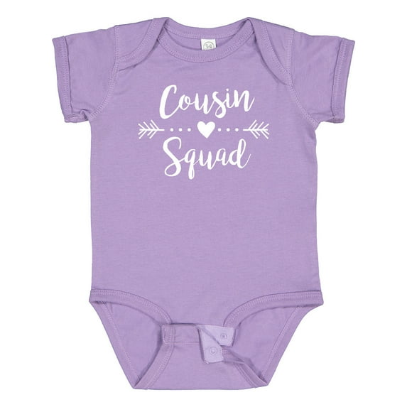 Inktastic Cousin Squad Boys or Girls Baby Bodysuit