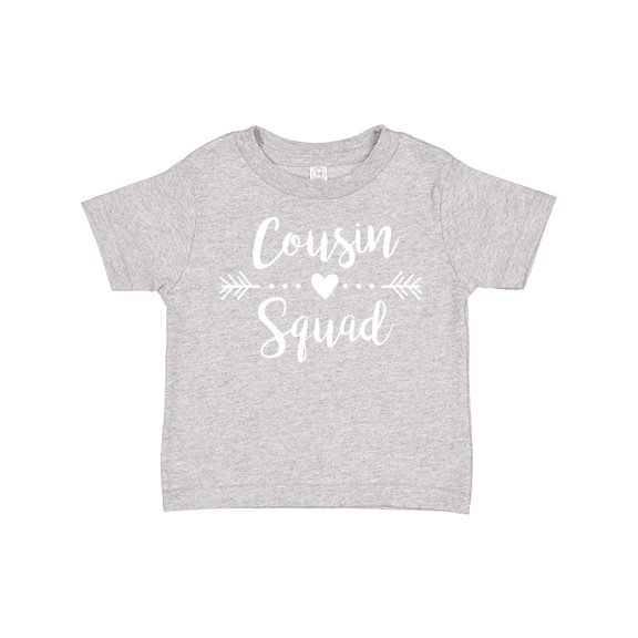 Inktastic Cousin Squad Boys or Girls Toddler T-Shirt