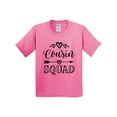 thumbnail image 1 of Inktastic Cousin Squad Crew Youth T-Shirt, 1 of 5