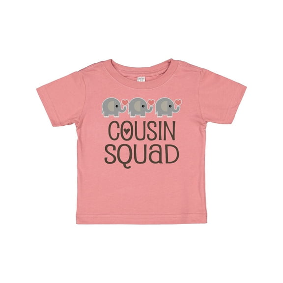 Inktastic Cousin Squad Elephant Boys or Girls Baby T-Shirt