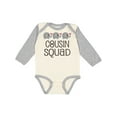 thumbnail image 1 of Inktastic Cousin Squad Elephant Boys or Girls Long Sleeve Baby Bodysuit, 1 of 5