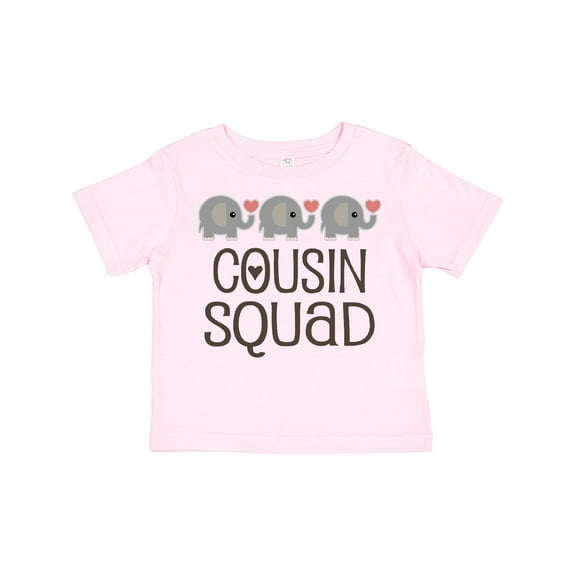 Inktastic Cousin Squad Elephant Boys or Girls Toddler T-Shirt
