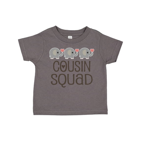 Inktastic Cousin Squad Elephant Boys or Girls Toddler T-Shirt