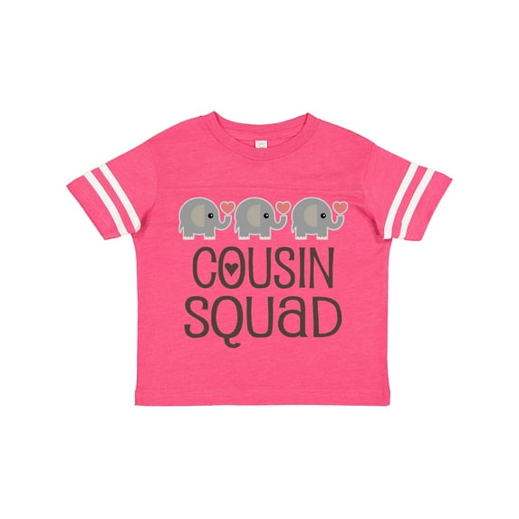 Inktastic Cousin Squad Elephant Boys or Girls Toddler T-Shirt