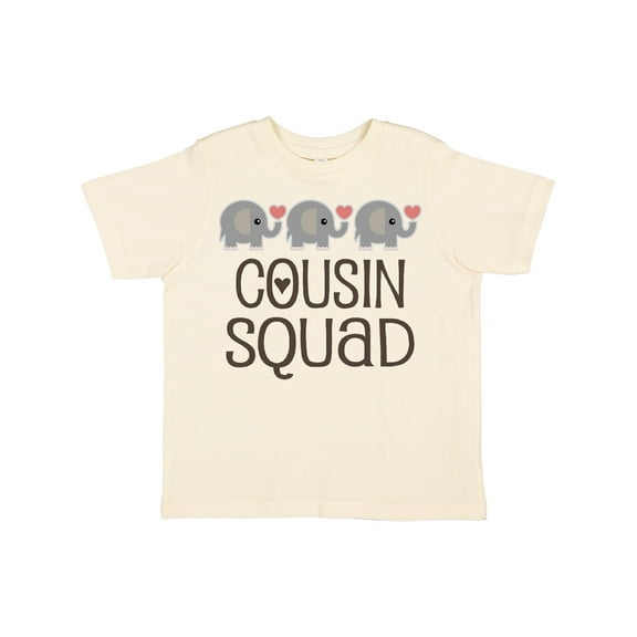Inktastic Cousin Squad Elephant Boys or Girls Toddler T-Shirt