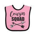 thumbnail image 1 of Inktastic Cousin Squad with Arrows Boys or Girls Baby Bib, 1 of 4