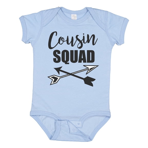 Inktastic Cousin Squad with Arrows Boys or Girls Baby Bodysuit