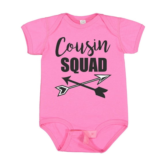 Inktastic Cousin Squad with Arrows Boys or Girls Baby Bodysuit