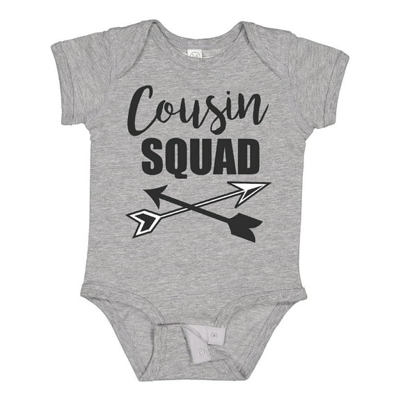 Inktastic Cousin Squad with Arrows Boys or Girls Baby Bodysuit