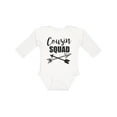 thumbnail image 1 of Inktastic Cousin Squad with Arrows Boys or Girls Long Sleeve Baby Bodysuit, 1 of 5