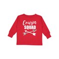 thumbnail image 1 of Inktastic Cousin Squad with Arrows Boys or Girls Long Sleeve Toddler T-Shirt, 1 of 5