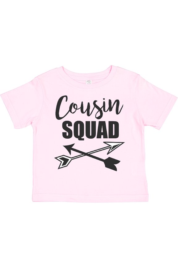 Cousin Squad with Arrows Boys or Girls Toddler T-Shirt
