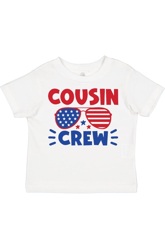 Cousins Crew Patriotic Boys or Girls Toddler T-Shirt