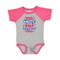 thumbnail image 1 of Inktastic Cousins Crew Red White and Blue 4th of July Boys or Girls Baby Bodysuit, 1 of 5