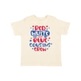thumbnail image 1 of Inktastic Cousins Crew Red White and Blue 4th of July Boys or Girls Toddler T-Shirt, 1 of 5