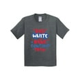 thumbnail image 1 of Inktastic Cousins Crew Red White and Blue 4th of July Youth T-Shirt, 1 of 5