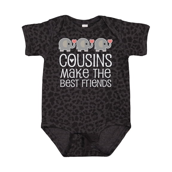 Inktastic Cousins Make the Best Friends Boys or Girls Baby Bodysuit