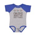 thumbnail image 1 of Inktastic Cousins Make the Best Friends Boys or Girls Baby Bodysuit, 1 of 5
