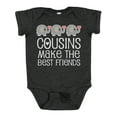 thumbnail image 1 of Inktastic Cousins Make the Best Friends Boys or Girls Baby Bodysuit, 1 of 5