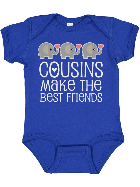 Cousins Make the Best Friends Boys or Girls Baby Bodysuit