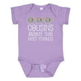 thumbnail image 1 of Inktastic Cousins Make the Best Friends Boys or Girls Baby Bodysuit, 1 of 5